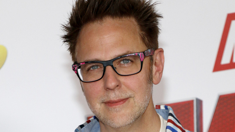 James Gunn smiling with glasses