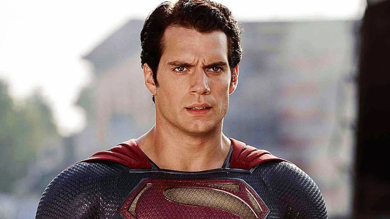 Superman looking confused