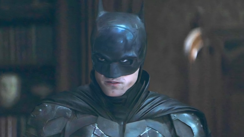 Batman looking serious