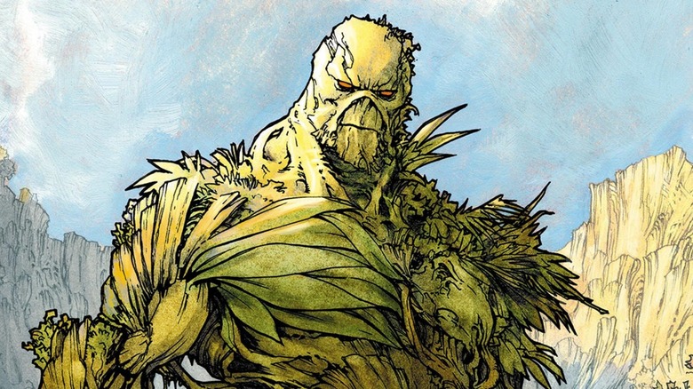 Swamp Thing looking mad