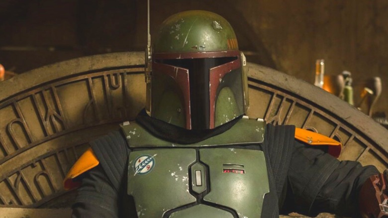 Boba Fett sitting