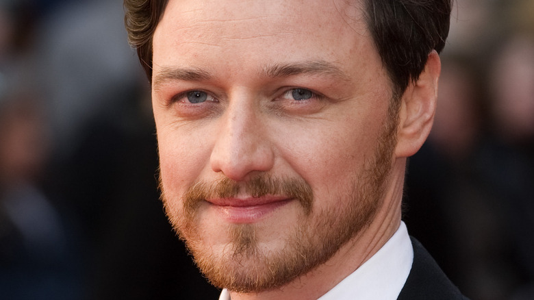 James McAvoy smiling at a premiere