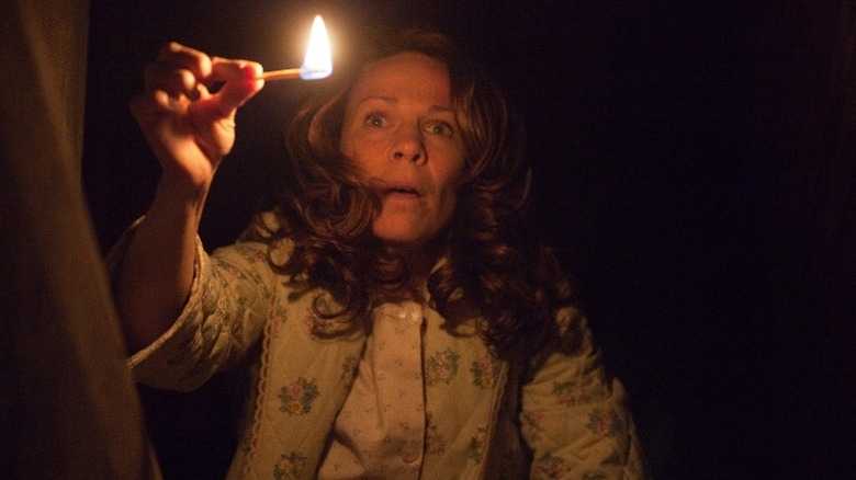 Carolyn Perron investigating