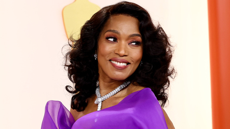 Angela Bassett smiling