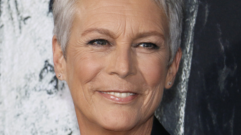 Jamie Lee Curtis smiling