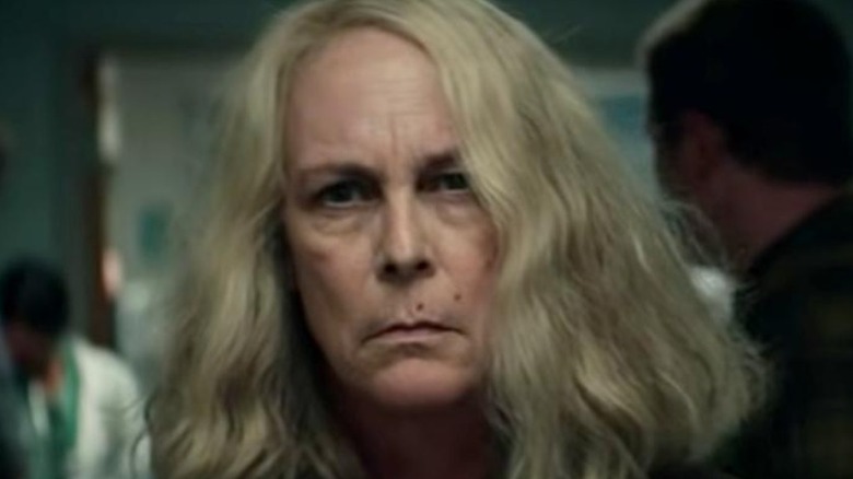 Jamie Lee Curtis as Laurie Strode in "Halloween Kills"