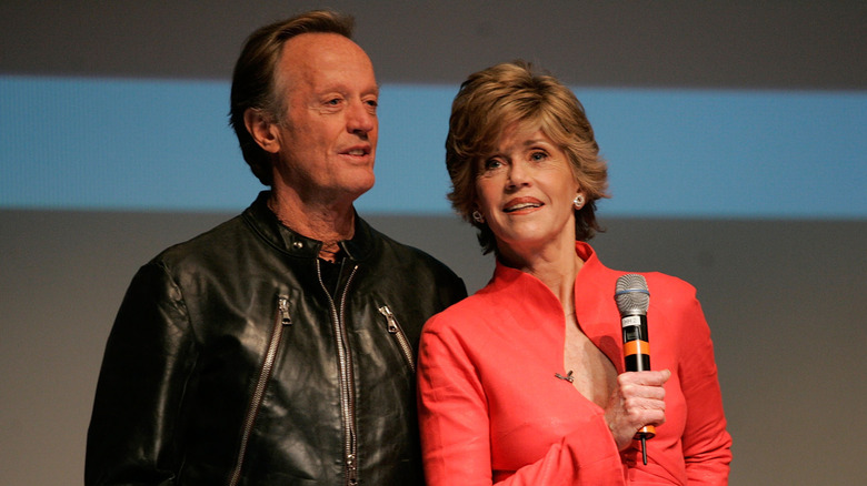 Peter and Jane Fonda in 2008