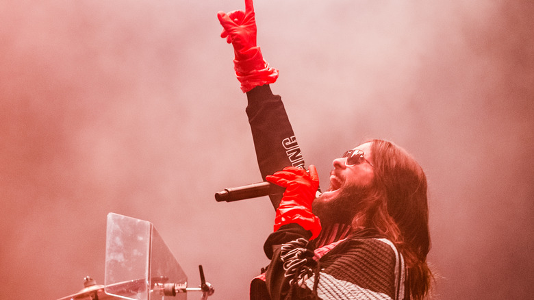Jared Leto at concert
