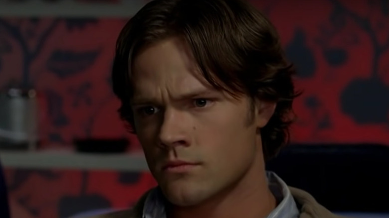 Sam Winchester looks concerned