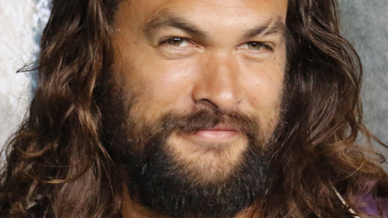 Jason Momoa smiling