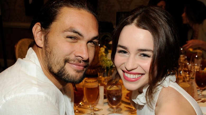 Jason Momoa and Emilia Clarke