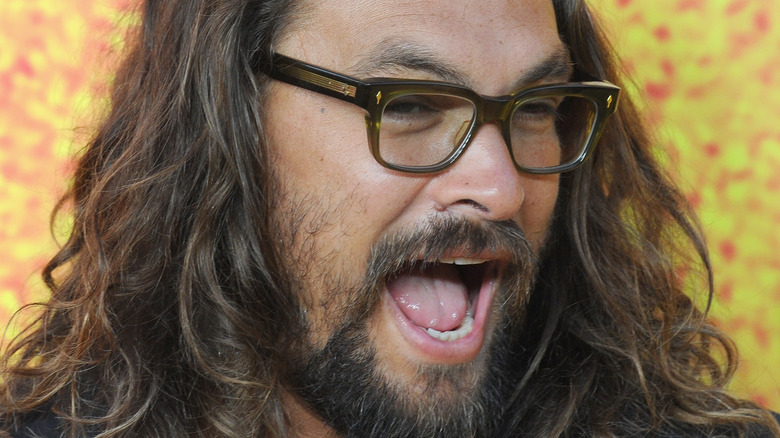 Jason Momoa in glasses