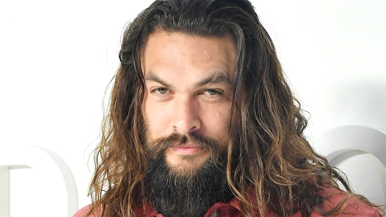 Jason Momoa attends the Tom Ford Autumn/Winter runway show