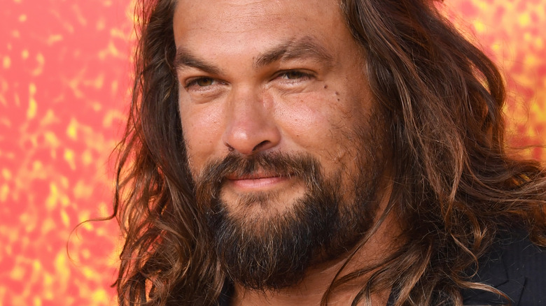 Jason Momoa smiling