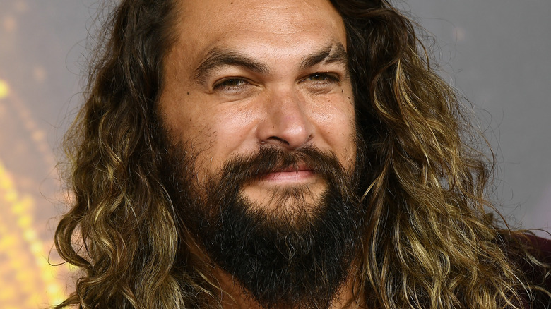 Jason Momoa smiling