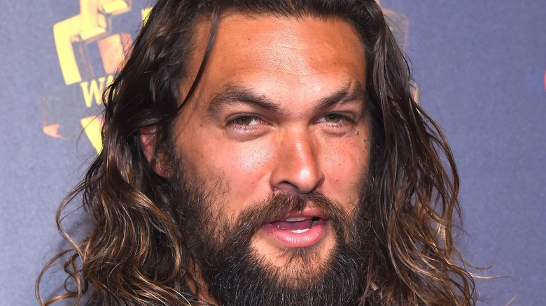 "Aquaman" star Jason Momoa at a red carpet event