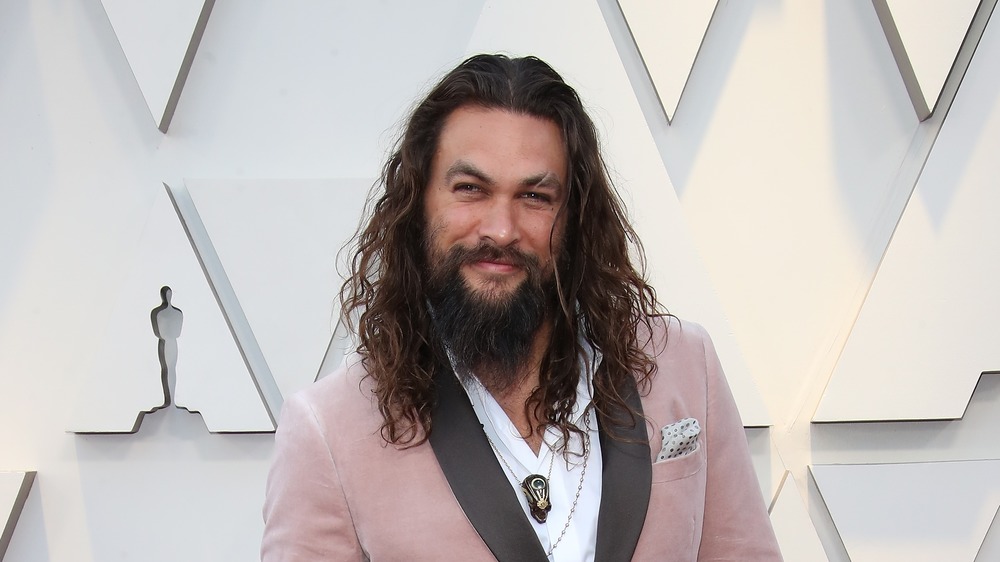 Jason Momoa on the 2019 Oscars red carpet