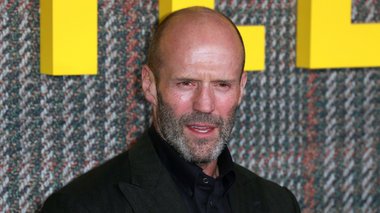 Jason Statham at red carpet premiere