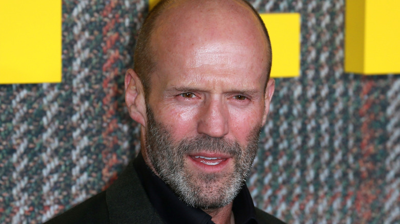 Jason Statham at red carpet premiere