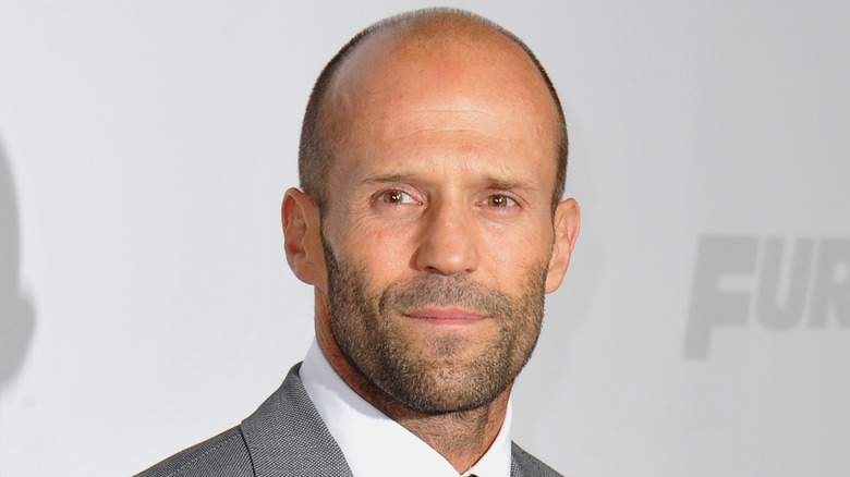 Jason Statham smiling