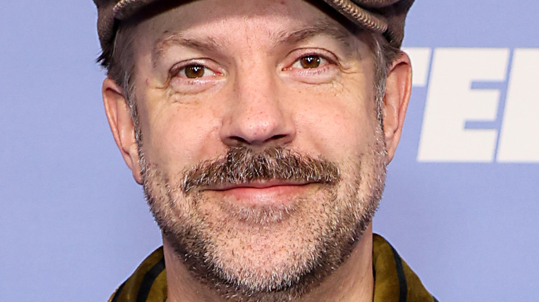 Jason Sudeikis smiling softly 