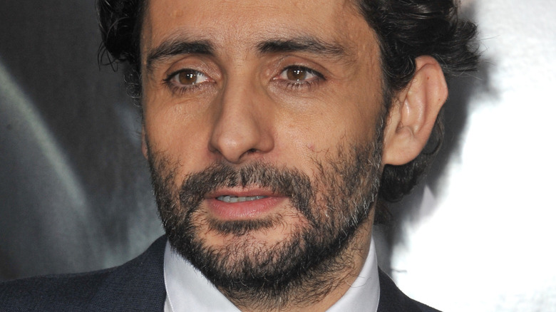 Jaume Collet-Serra staring to the side