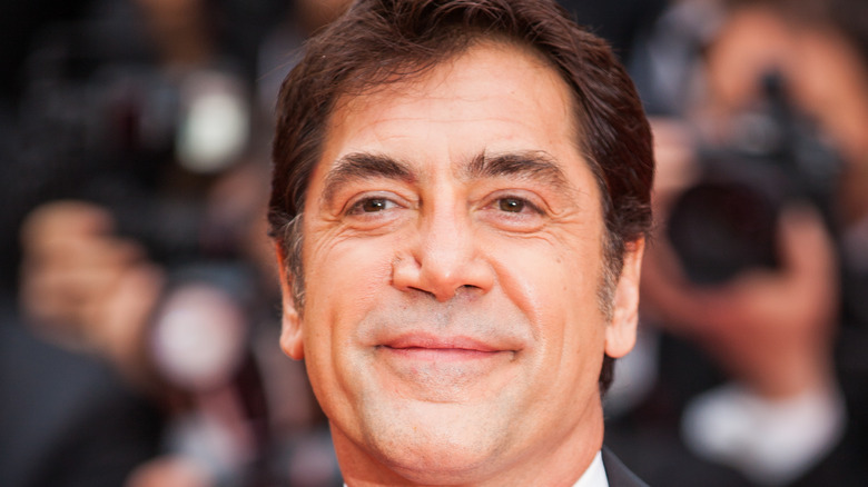 Javier Bardem attending an event 