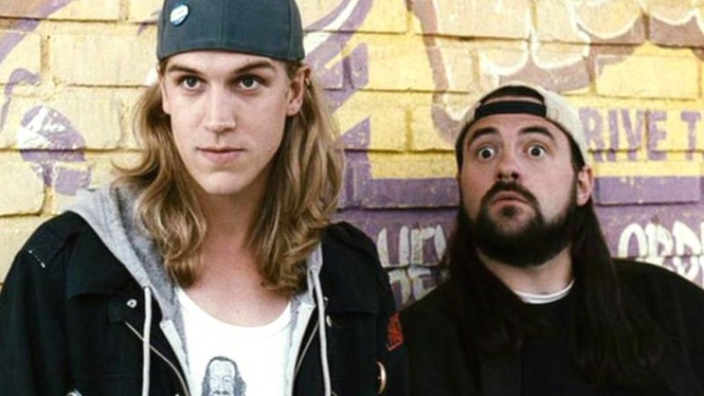 Jason Mewes and Kevin Smith as Jay and Silent Bob