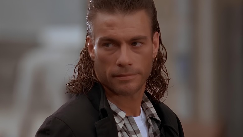 Jean-Claude Van Damme looking annoyed