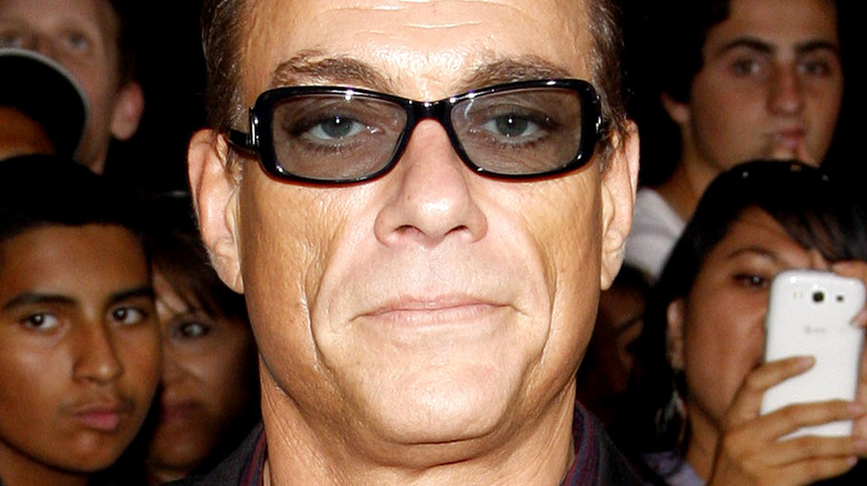Jean-Claude Van Damme in shades