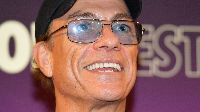 Jean-Claude Van Damme smiling