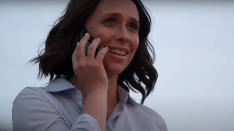 Kate Callahan on the phone