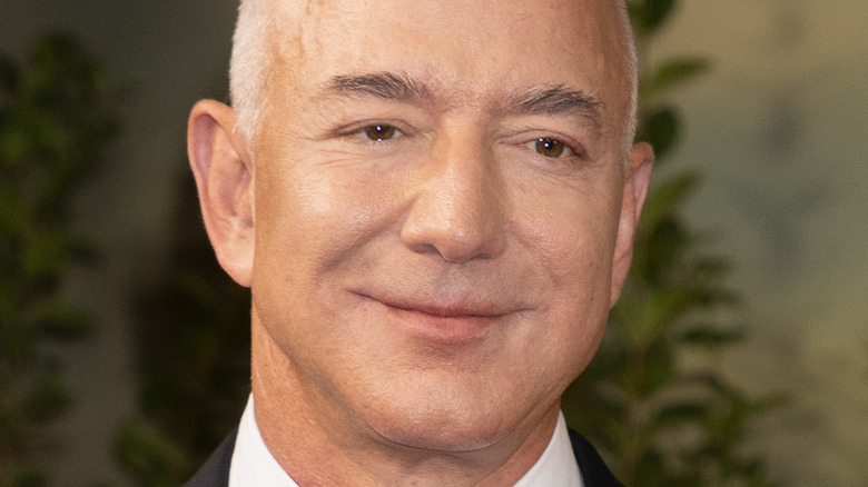 Jeff Bezos smiling