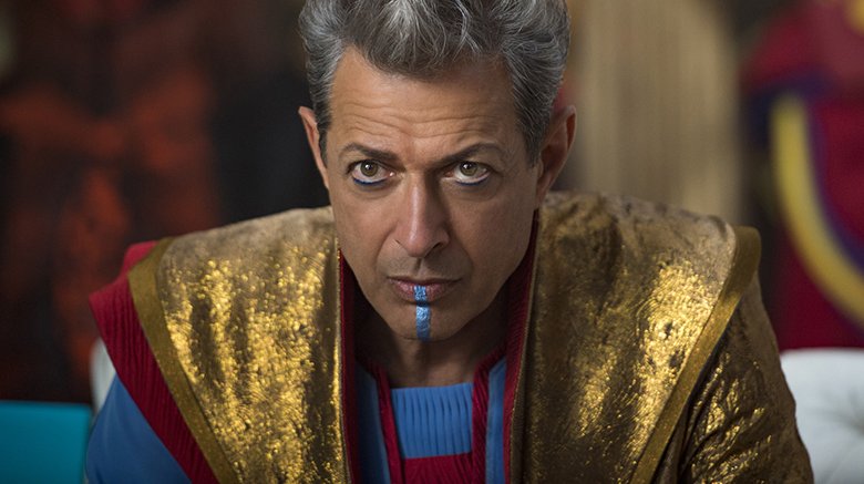 Jeff Goldblum as Grandmaster in Thor Ragnarok