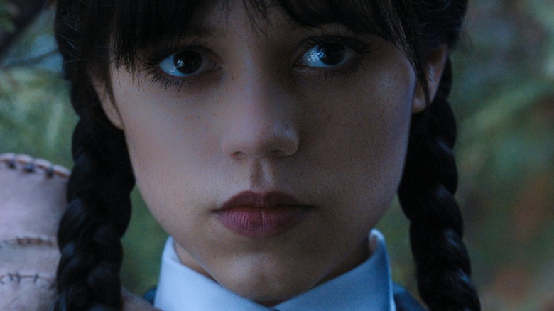 Jenna Ortega as Wednesday Addams