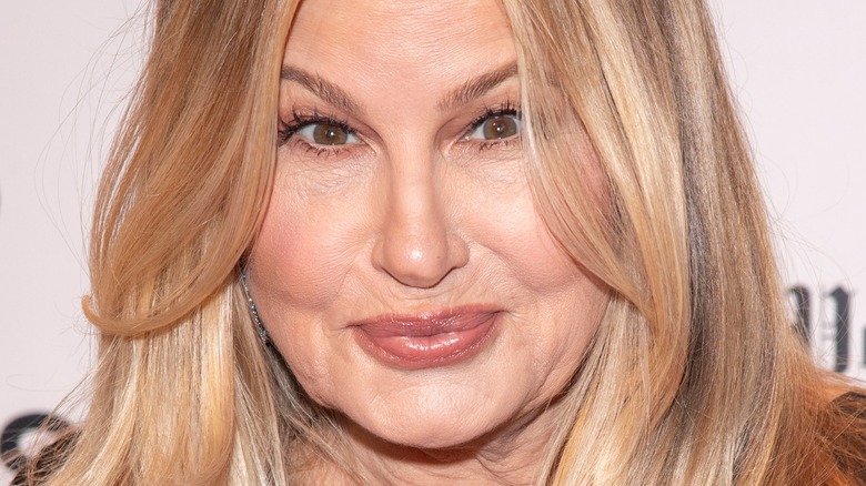 Jennifer Coolidge smirking