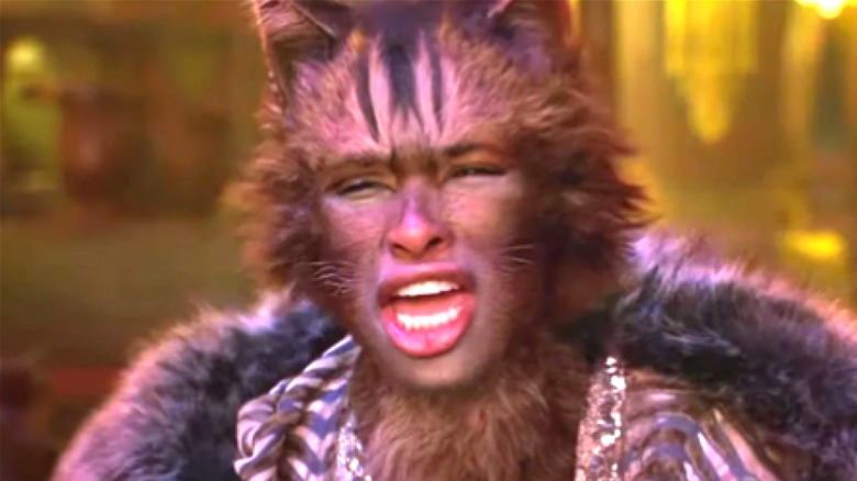 Hudson as Grizabella in Cats 