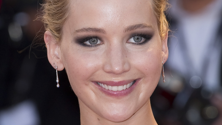 Jennifer Lawrence smiling