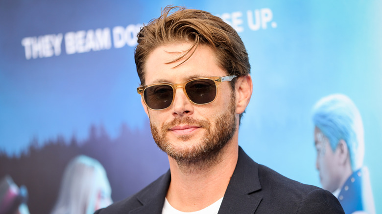 Jensen Ackles wearing sunglasses