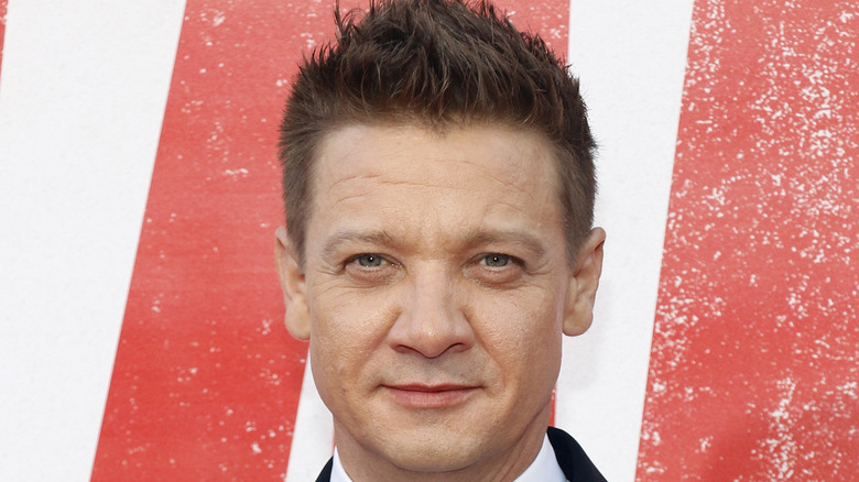 Jeremy Renner on red carpet