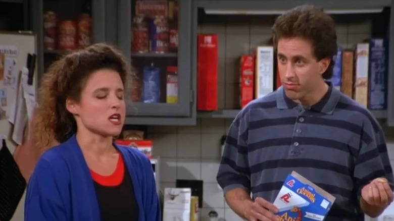 Elaine and Jerry speaking