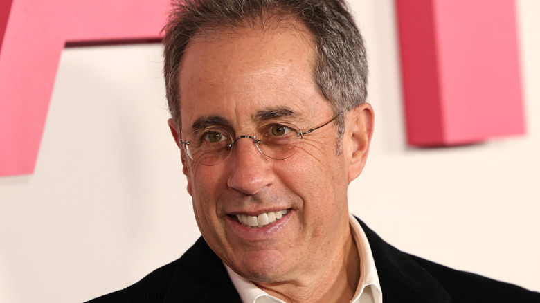 Jerry Seinfeld giving a smile