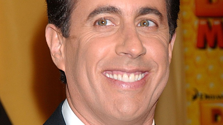 Jerry Seinfeld smiles