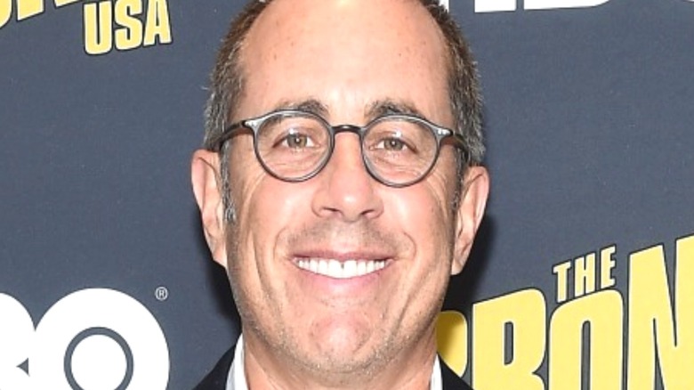 Seinfeld smiles at event
