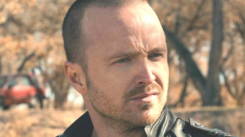 Jesse Pinkman frowning