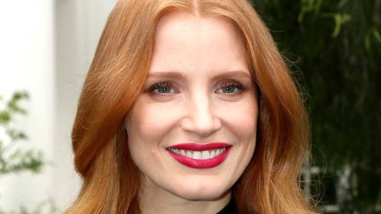 Jessica Chastain smiling