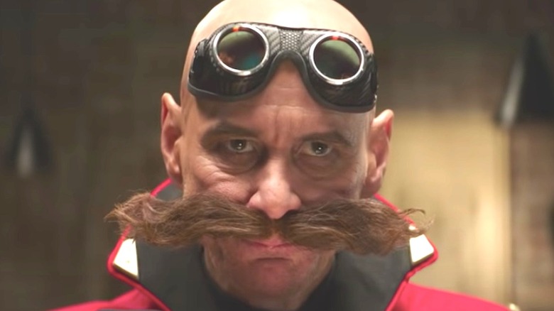 Jim Carrey playing Dr. Robotnik