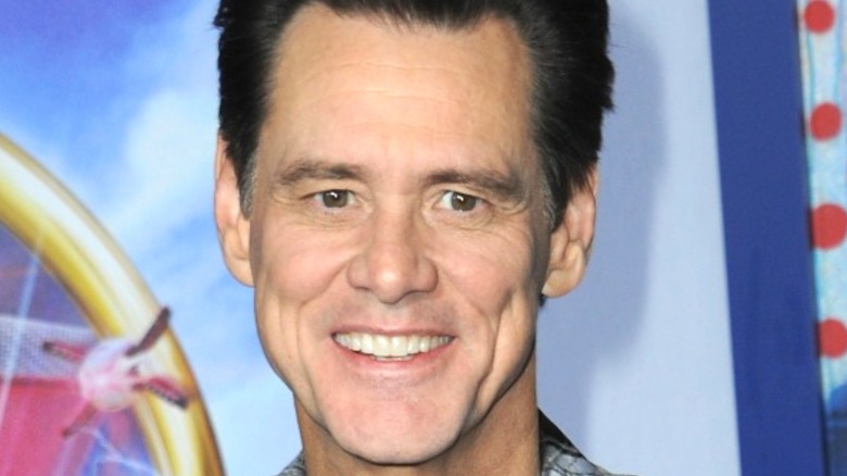 Jim Carrey smiling