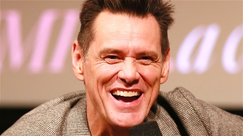 Jim Carrey laughing