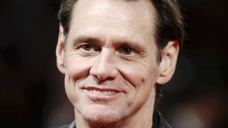 Jim Carrey smiling